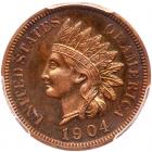 1904 Indian Head 1C PCGS PF63 BR