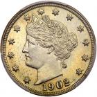 1902 Liberty 5C PCGS Proof 65