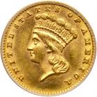 1883 $1 Gold Indian PCGS MS62