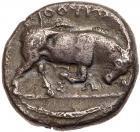 Lucania, Thourioi. Silver Stater (7.48g), 410-330 BC - 2