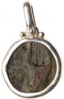 Bar Kokhba Revolt Bronze Pendant