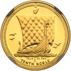 Isle of Man. Gold 1/ 10 Noble, 1994 NGC PF69 UC