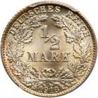 Germany. 1/2 Mark, 1918-D PCGS MS68 - 2