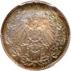 Germany. 1/2 Mark, 1918-D PCGS MS68