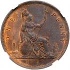 Great Britain. Penny, 1862 NGC MS62 BR - 2