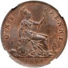 Great Britain. Penny, 1894 NGC MS64 BR - 2