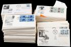 1940s-1990s. Large Stock of Cacheted First Day Covers in Four Long Boxes