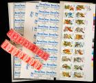 1920s-1980s Modern U.S. Plate Strips of 20 and More