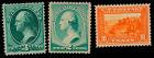 1870-1913. Pretty Trio of Stamps