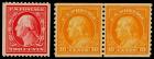 1910-1923. Definitive Issues Mint Group, 21 Never Hinged Stamps