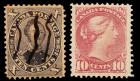 Canada. 1859-1877 Classic Group, 5 Stamps