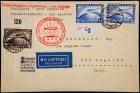 1929 "Graf Zeppelin" LZ127, Gorgeous Flight Cover, Sieger 30Ab