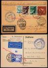 1929 "Graf Zeppelin" LZ127 May 16-17 American Flight Card & Cover Collection Sieger 26