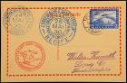 WITHDRAWN - 1930 "Graf Zeppelin" LZ 127 South America Flight Card, Bahia Drop, Sieger 57L