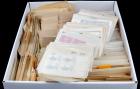 File Box Loaded With U.S. Singles and NH Plate Blocks - 2