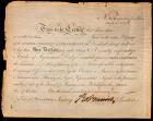 Morris, Robert -- Document Signed by the Pennsylvania Signer