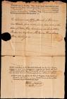 Ellery, William -- Document Signed by the Rhode Island Signer