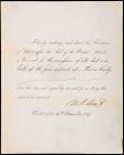 Grant, Ulysses S. -- Document Signed as President