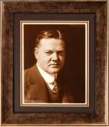 Hoover, Herbert -- Photograph Signed