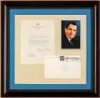 Nixon, Richard M. -- Typed Letter Signed as Vice President
