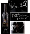 Clinton, Bill & Hillary, Streisand, Kidman and Parker - Signed Empty Wine Bottle - 2