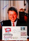 Clinton, Bill -- Signed FDC and Color Photo
