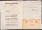 Laemmle, Carl President Universal Picture 1930s Exceptional Signed Letter Regarding Films and Stars