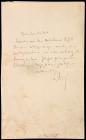 Pasteur, Louis -- Autograph Letter Signed