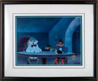 Bugs Bunny & Daffy Duck "Carrotblanca" WB, Looney Tunes Production Art, Best Scene