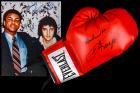 Muhammad Ali and Joe Frazier Autographed Boxing Glove + Ali Signed Photo