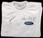 Wayne Gretzky and Tiger Woods Signed T-shirt