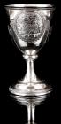 Sterling Silver Trophy Cup, 1858, Made by William Keyes Vandersuce, Early California