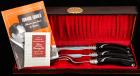 Exceptionally Fine 1948 Flint (Chicago) Cutlery Set In Original Wood Case with Papers