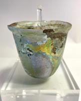 Roman Multi-hue Glass Beaker