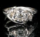 Lady's 14K White Gold Diamond Ring