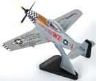 WWII Fighter Pilots Signed P-51 Mustang Model - 2