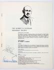 11th Annual Goddard Dinner Program with Original Autographs by John Glenn and Wernher von Braun - 2