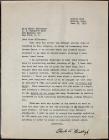 Lindbergh, Charles A. - TLS Regarding a Reprint of "We" and Publication of His New Manuscript