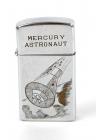 Rare, Deke Slayton Zippo Lighter with Mercury 7 Capsule Re-Entering and Slayton's Name Engraved