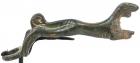 Roman, ca. 2nd-3rd century Bronze Panther-form Handle - 2