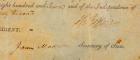 Jefferson, Thomas -- Land Grant Countersigned by James Madison - 2