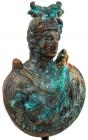 Roman Bronze Applique of Diana With Bow Quiver - 2