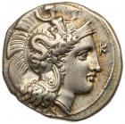 Lucania, Herakleia. Silver Nomos (7.84 g), ca. 335-300 BC EF