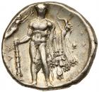 Lucania, Herakleia. Silver Nomos (7.84 g), ca. 335-300 BC EF - 2