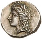 Lucania, Metapontion. Silver Nomos (7.81 g), ca. 330-290 BC Superb EF