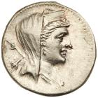 Bruttium, The Bretti. Silver Drachm (4.23 g), 216-214 BC EF