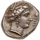 Sicily, Uncertain Siculo-Punic mint. Silver Tetradrachm (16.95 g), ca. 350-300 B