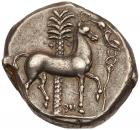 Sicily, Uncertain Siculo-Punic mint. Silver Tetradrachm (16.95 g), ca. 350-300 B - 2