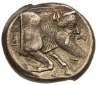 Sicily, Gela. Silver Tetradrachm (17.30 g), ca. 480-475 BC Choice VF - 2