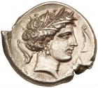 Sicily, Lilybaion. Silver Tetradrachm (16.89 g), ca. 325-305 BC Superb EF - 2